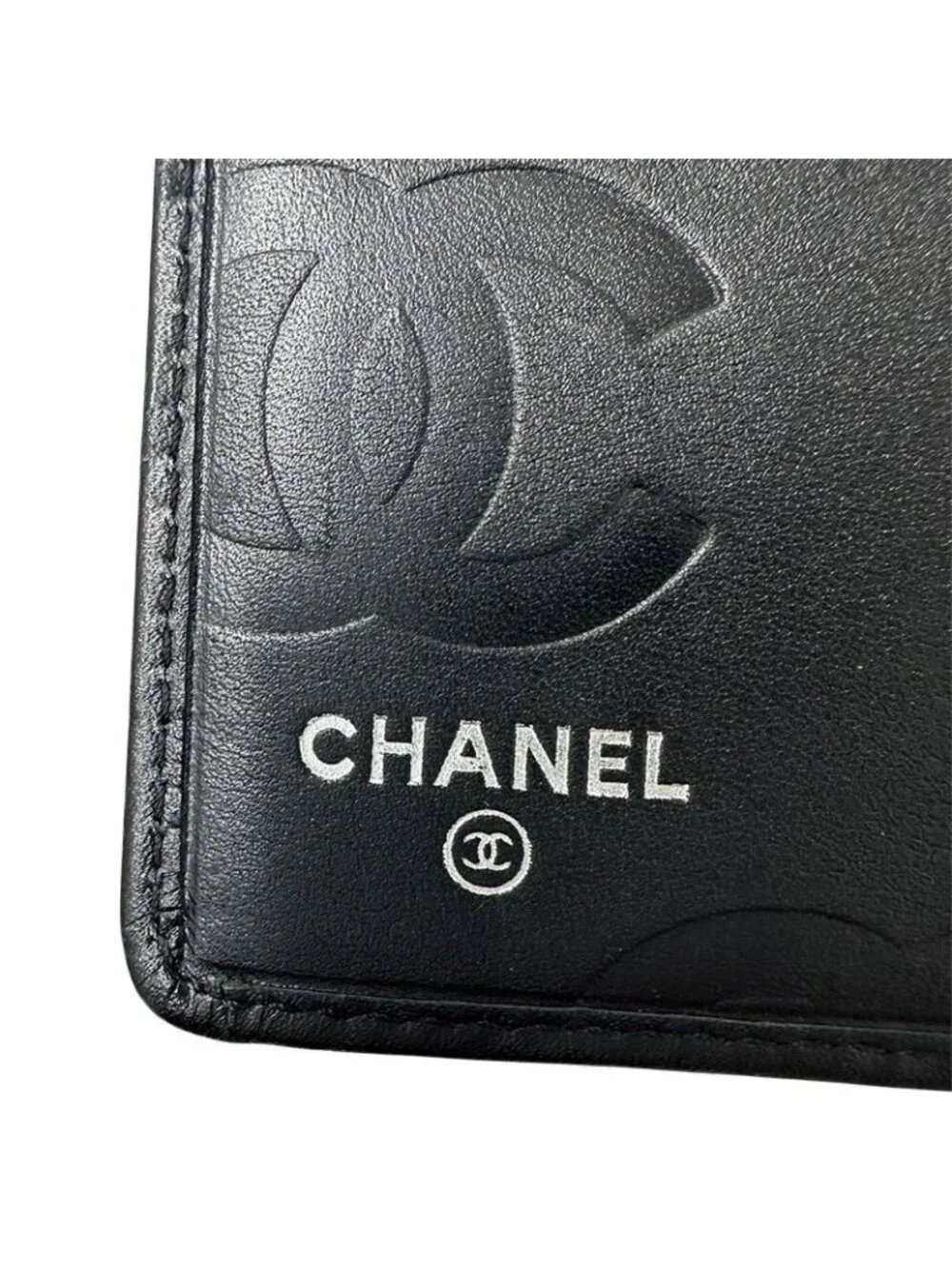 Chanel Notebook Cover Cambon Cuff Black Coco Mark Logo